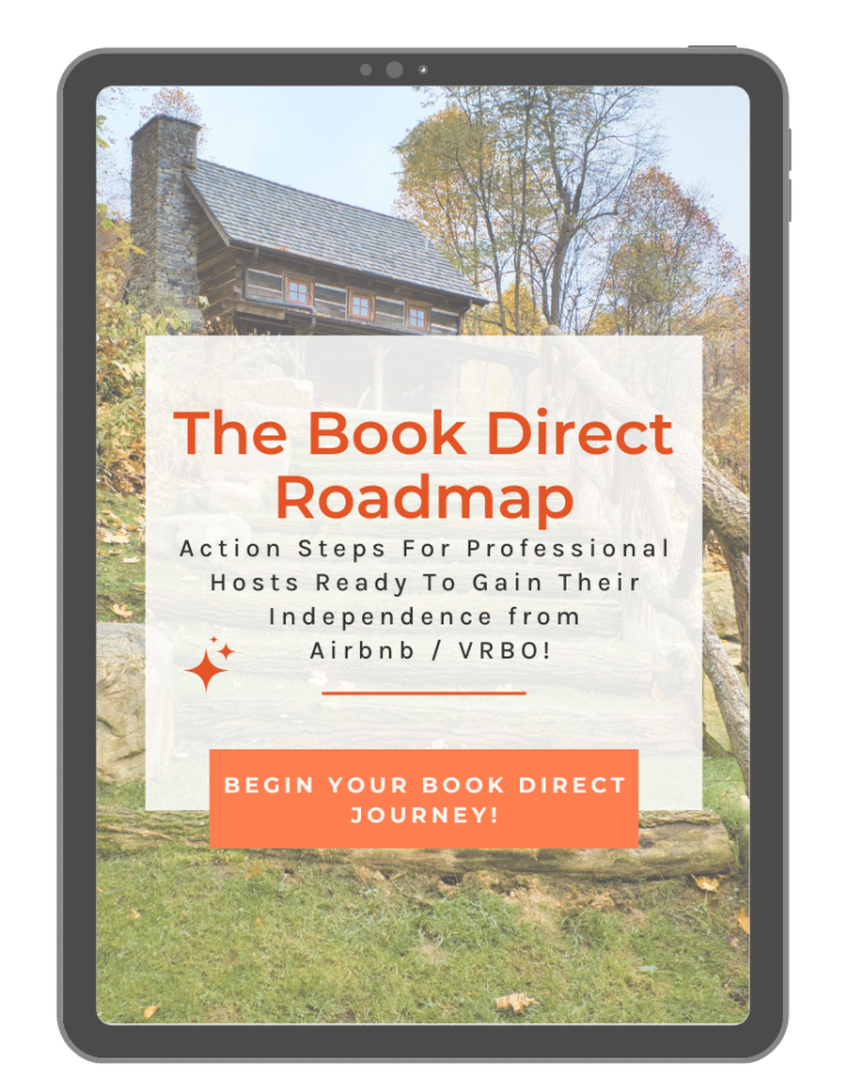 Book Direct Roadmap guide to vacation rental direct bookings